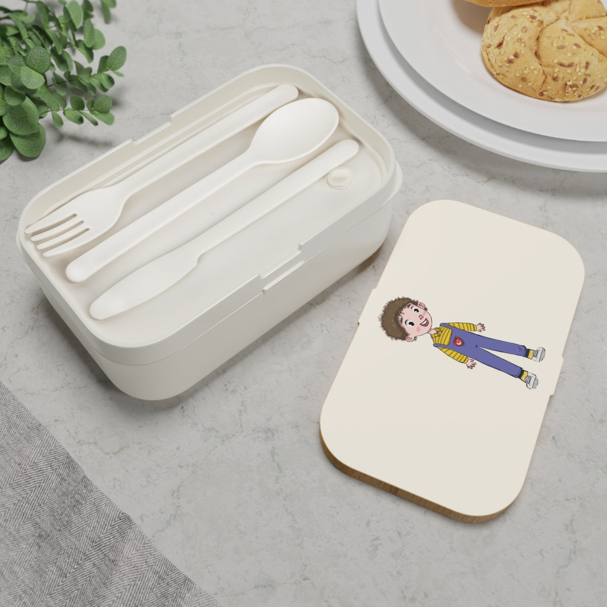Ahmet Character Bento Lunch Box, Roots & Talks - product photo 4