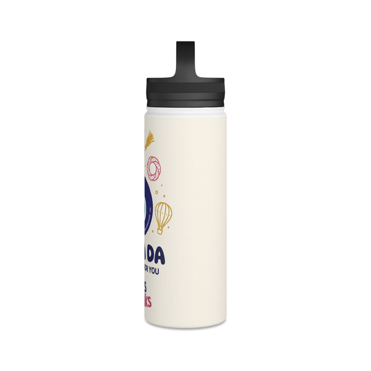 Sana Da Stainless Steel Water Bottle, 18 oz, Roots & Talks - product photo 4