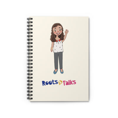 Defne Character Spiral Notebook, Roots & Talks - product photo 1
