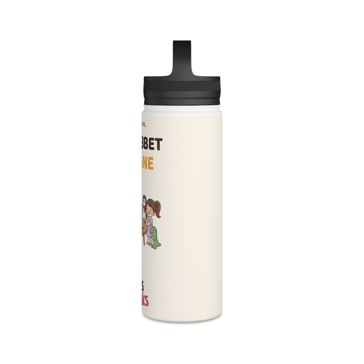 Çay Bahane, Muhabbet Şahane Stainless Steel Water Bottle, 18 oz, Roots & Talks - product photo 4