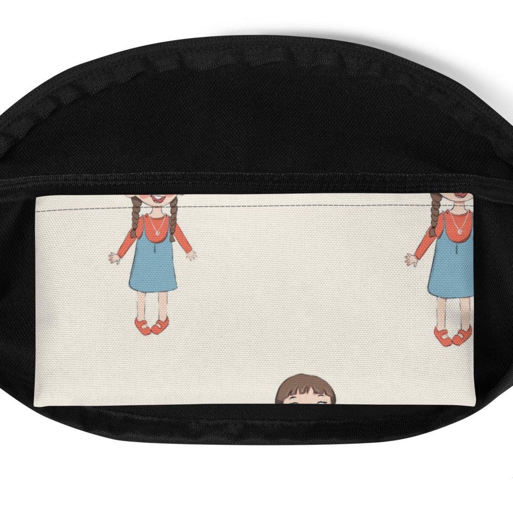 Eylül Character All-Over Print Fanny Pack, Roots & Talks - product photo