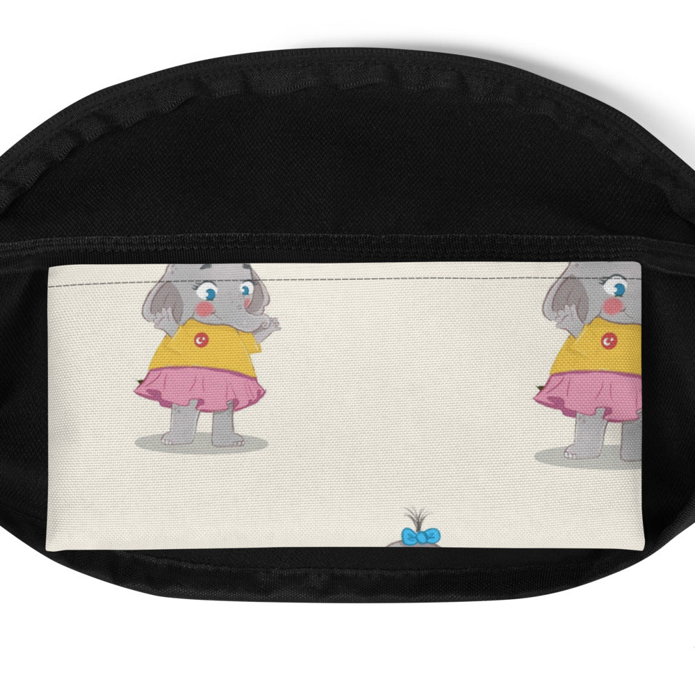 Filiz Elephant All-Over Print Fanny Pack, Roots & Talks - product photo