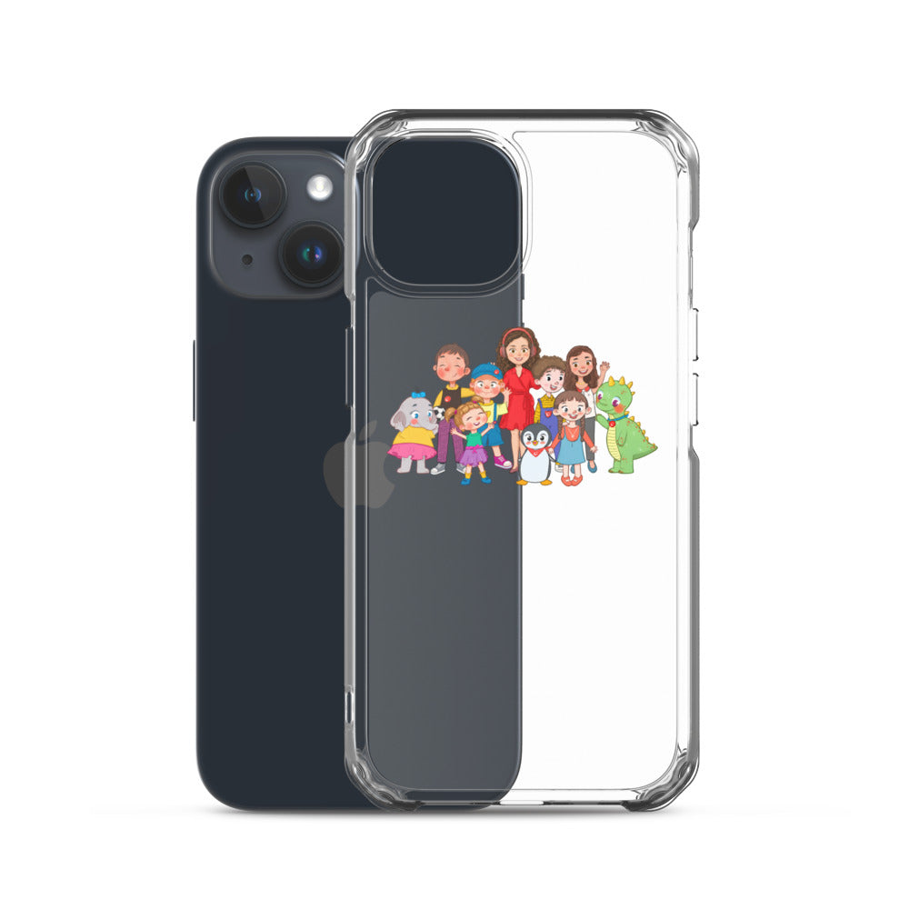 All the Characters Together iPhone Case, Roots & Talks - Case with phone