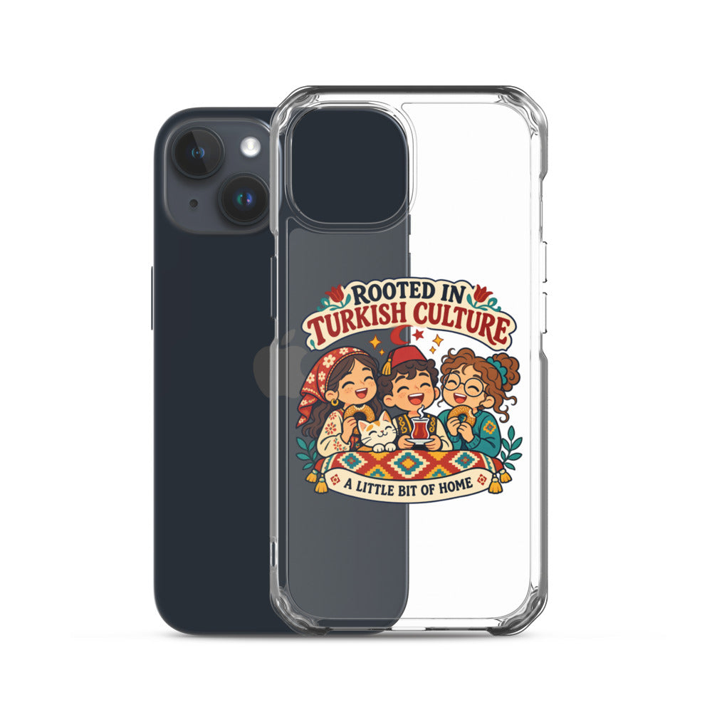 Rooted in Turkish Culture iPhone Case, Roots & Talks - Case with phone