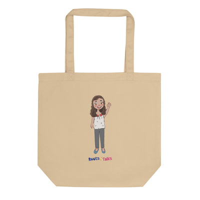 Defne Character Organic Cotton Tote Bag, Roots & Talks - product photo