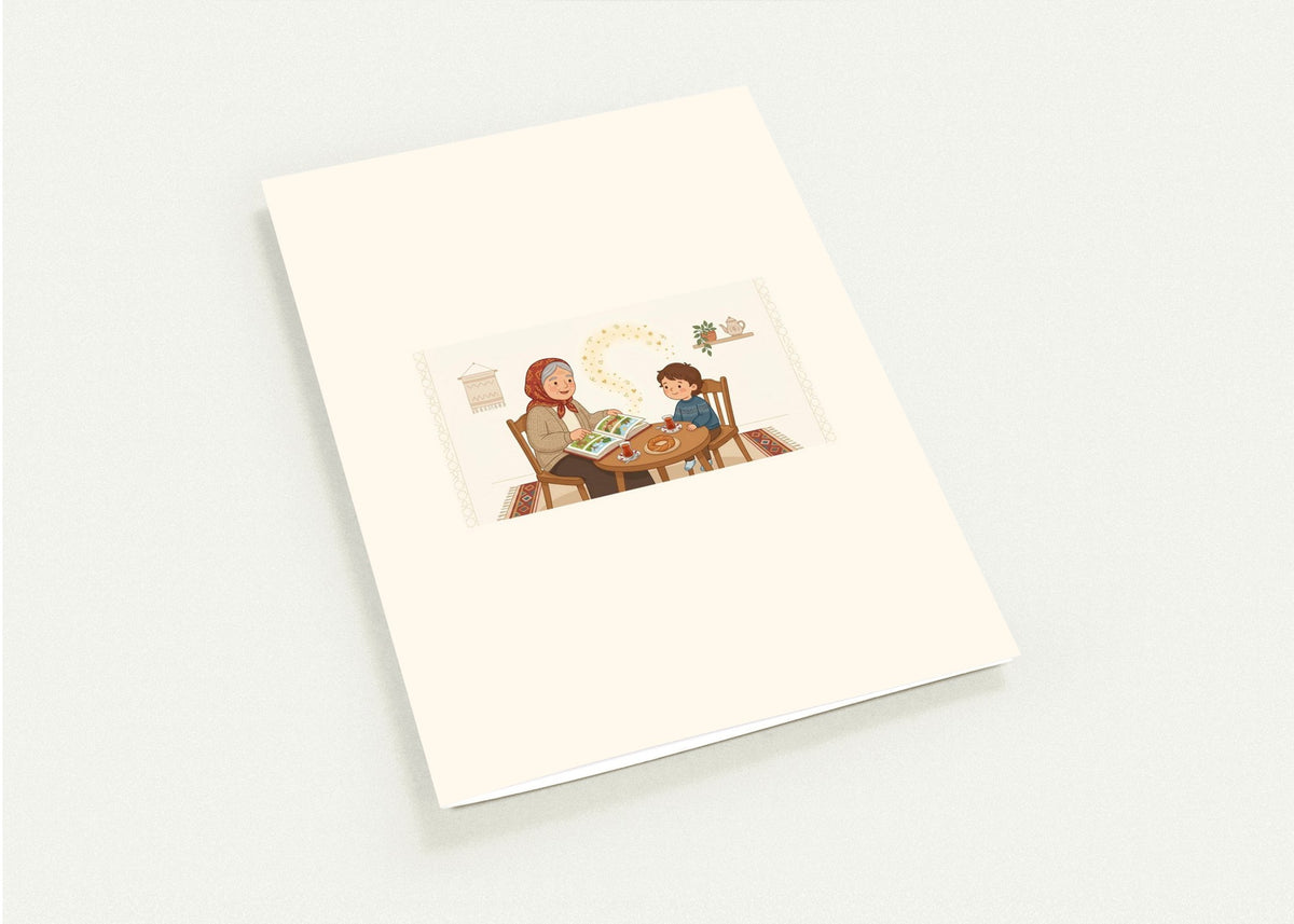 Starry Tea Greeting Cards, Pack of 10, Roots & Talks - greeting card photo 1