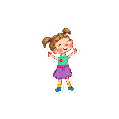 Ela Character Kiss-Cut Sticker, Roots & Talks - product photo