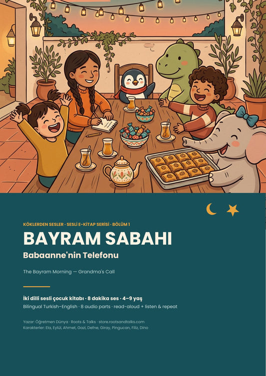 Cover of chapter 1, Bayram Morning (Bayram Sabahı), in the Voices from the Roots bundle