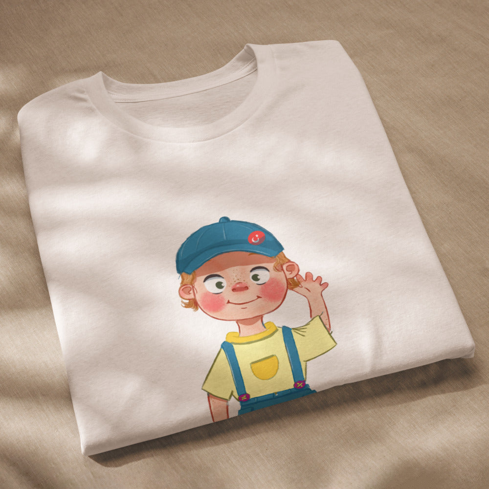 Giray Character Unisex Eco T-Shirt, Roots & Talks - lifestyle photo 1