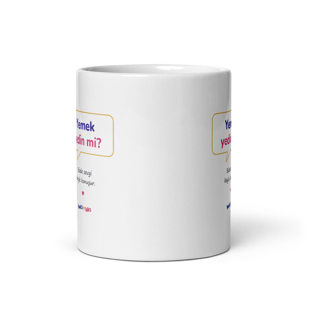 Yemek Yedin Mi? Mug, 11 oz, Roots & Talks - Front view