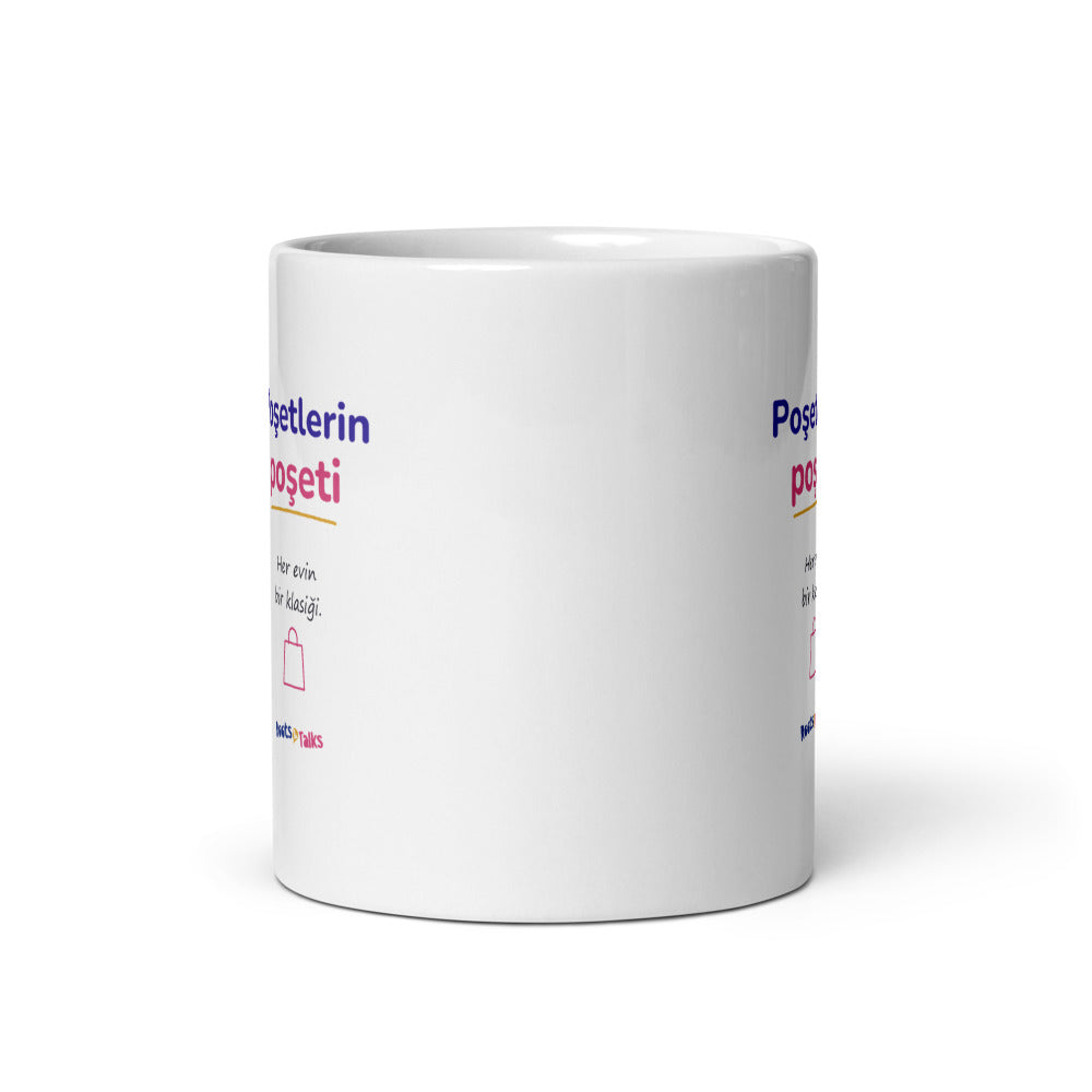 Poşetlerin Poşeti Mug, 11 oz, Roots & Talks - Front view