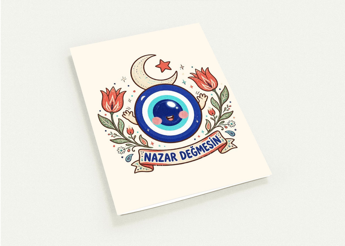 Gifts Under $15: Nazar Değmesin greeting cards