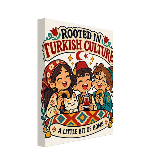Rooted in Turkish Culture Canvas Print, Roots & Talks - canvas photo 1