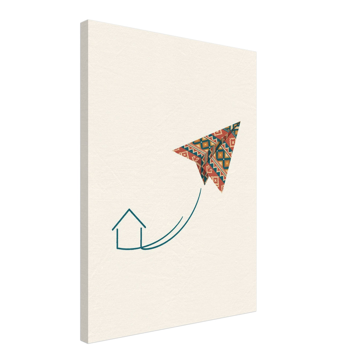 Kilim Flight Canvas Print, Roots & Talks - canvas photo 6