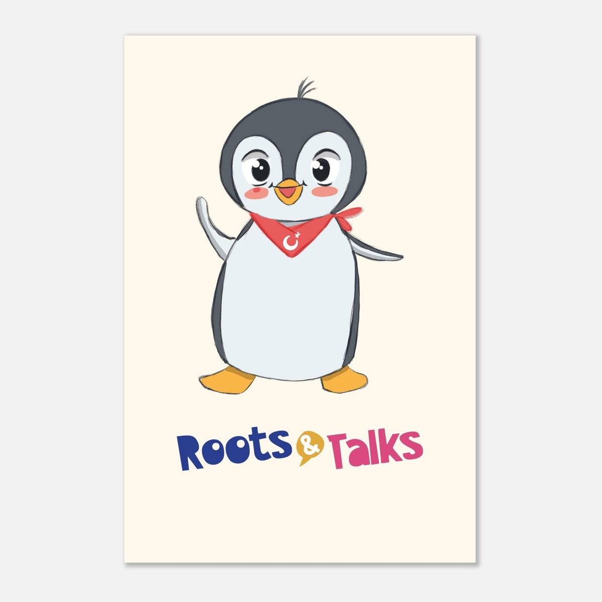 Pingucan Penguin Portrait Poster, Roots & Talks - poster photo 8