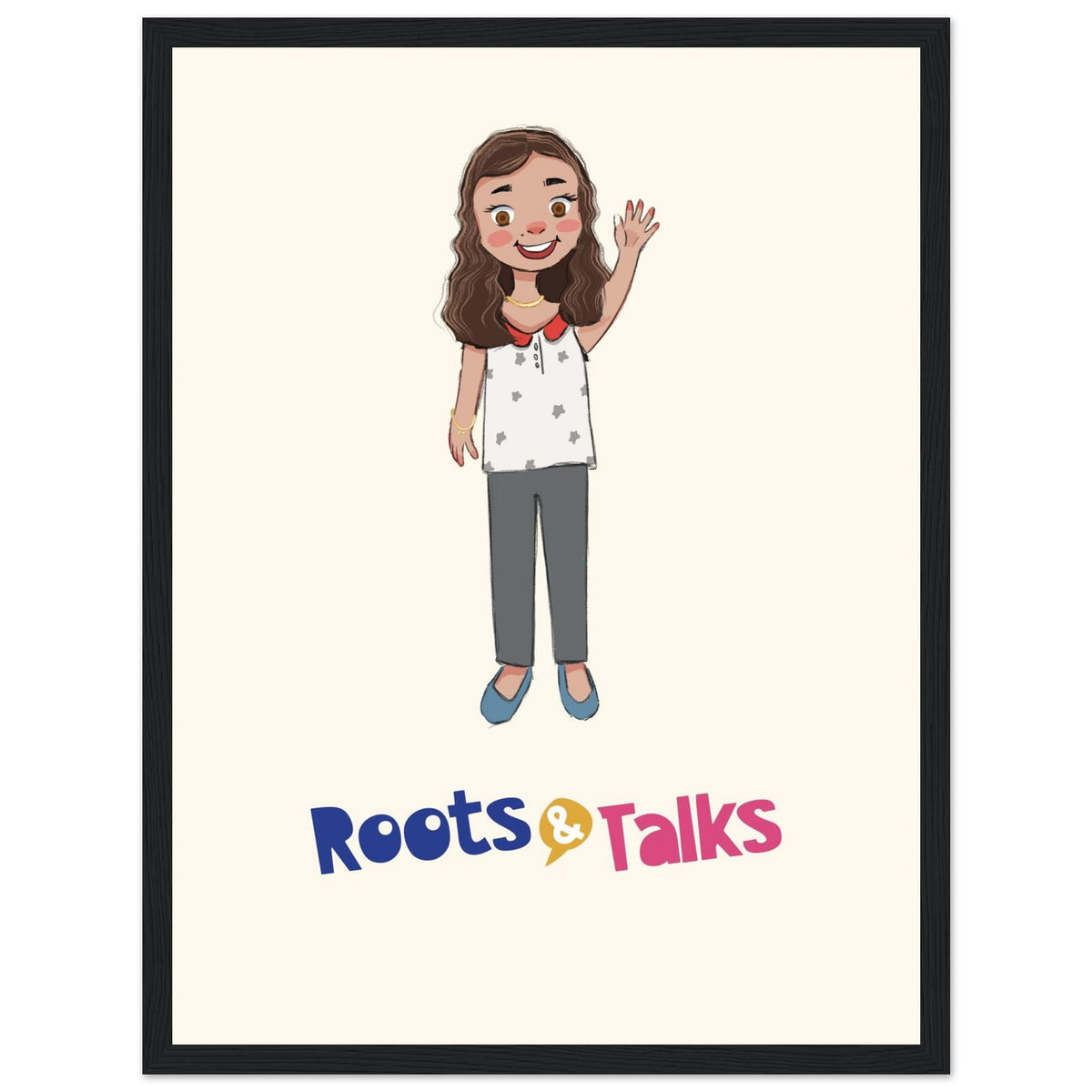 Defne Character Framed Portrait Poster, Roots & Talks - framed poster photo 2