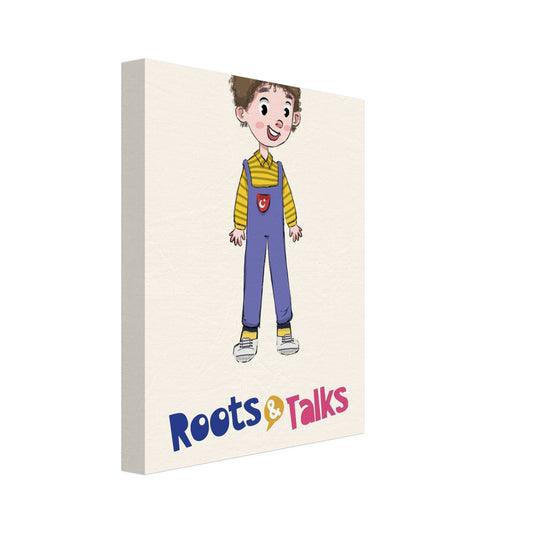 Ahmet Character Canvas Print, Roots & Talks - canvas photo 1