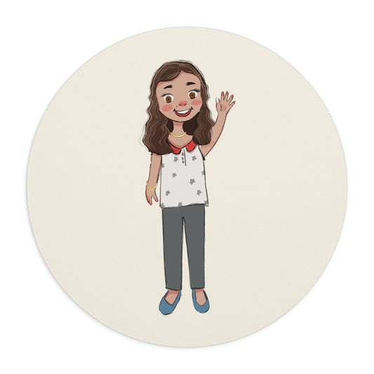 Defne Character Mouse Pad, Roots & Talks - product photo 1