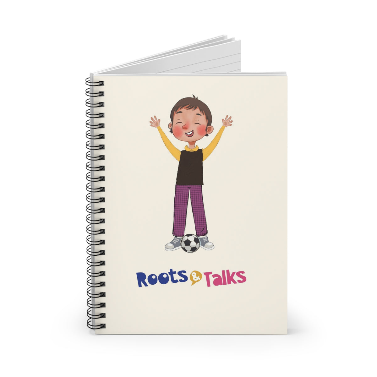 Gazi Character Spiral Notebook, Roots & Talks - product photo 2