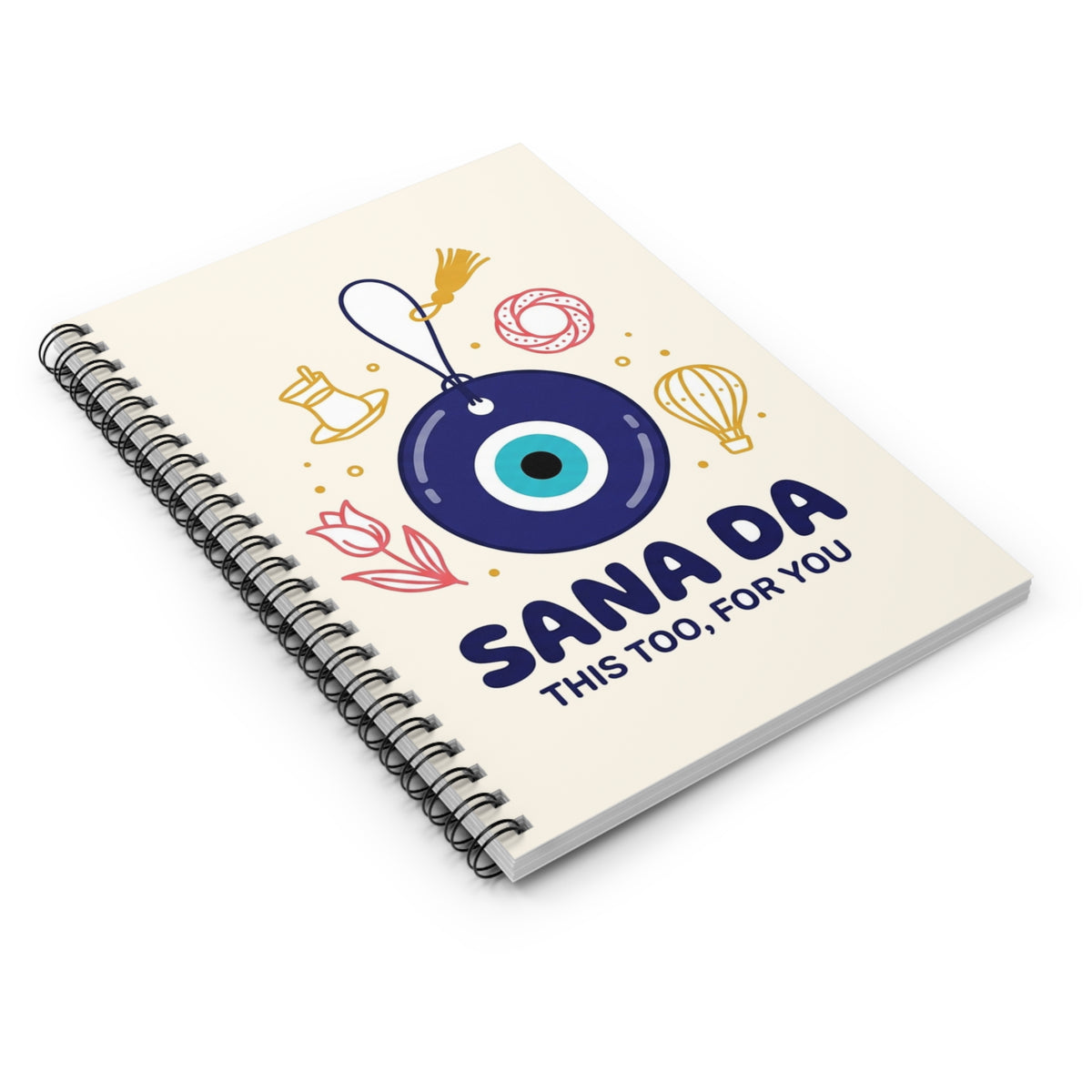 Sana Da Spiral Notebook, Roots & Talks - product photo 3