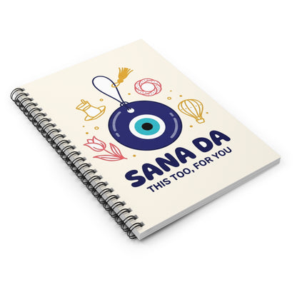Sana Da Spiral Notebook, Roots & Talks - product photo 3