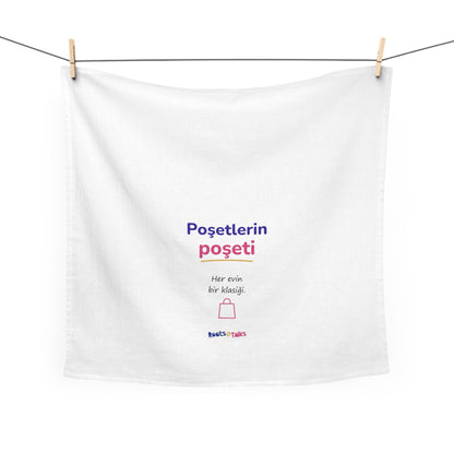 Poşetlerin Poşeti Cotton Tea Towel, Roots & Talks - product photo 2