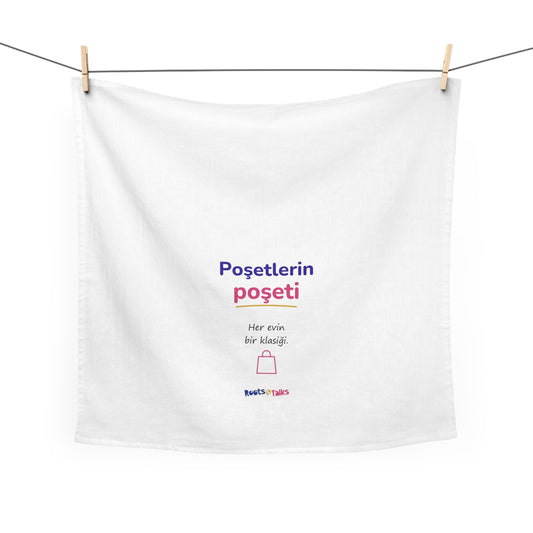 Poşetlerin Poşeti Cotton Tea Towel, Roots & Talks - product photo 2