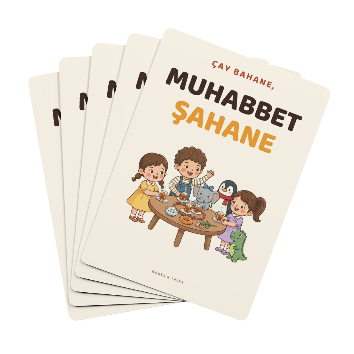 Çay Bahane, Muhabbet Şahane Poker Playing Cards, Roots & Talks - product photo 3