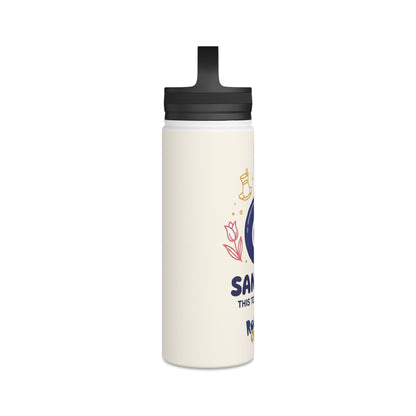 Sana Da Stainless Steel Water Bottle, 18 oz, Roots & Talks - product photo 3