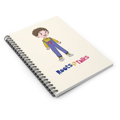 Ahmet Character Spiral Notebook, Roots & Talks - product photo 3