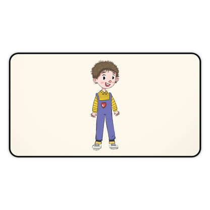 Ahmet Character Neoprene Desk Mat, 12 × 22 in, Roots & Talks - product photo 1