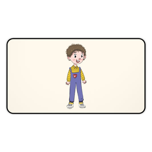 Ahmet Character Neoprene Desk Mat, 12 × 22 in, Roots & Talks - product photo 1