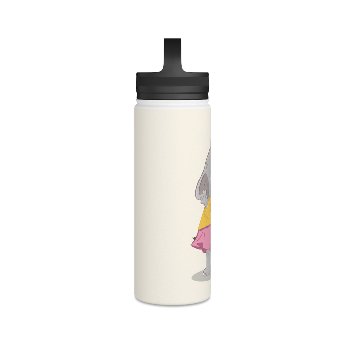 Filiz Elephant Stainless Steel Water Bottle, 18 oz, Roots & Talks - product photo 3