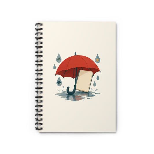 Word Umbrella Spiral Notebook, Roots & Talks - product photo 1