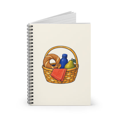 Picnic Basket Spiral Notebook, Roots & Talks - product photo 2