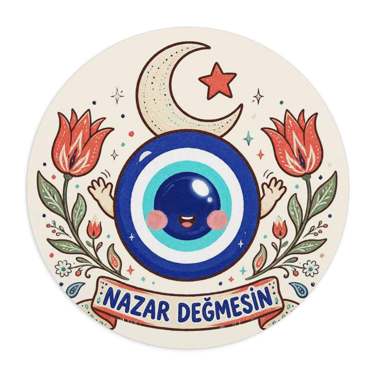 Nazar Değmesin Mouse Pad, Roots & Talks - product photo 1