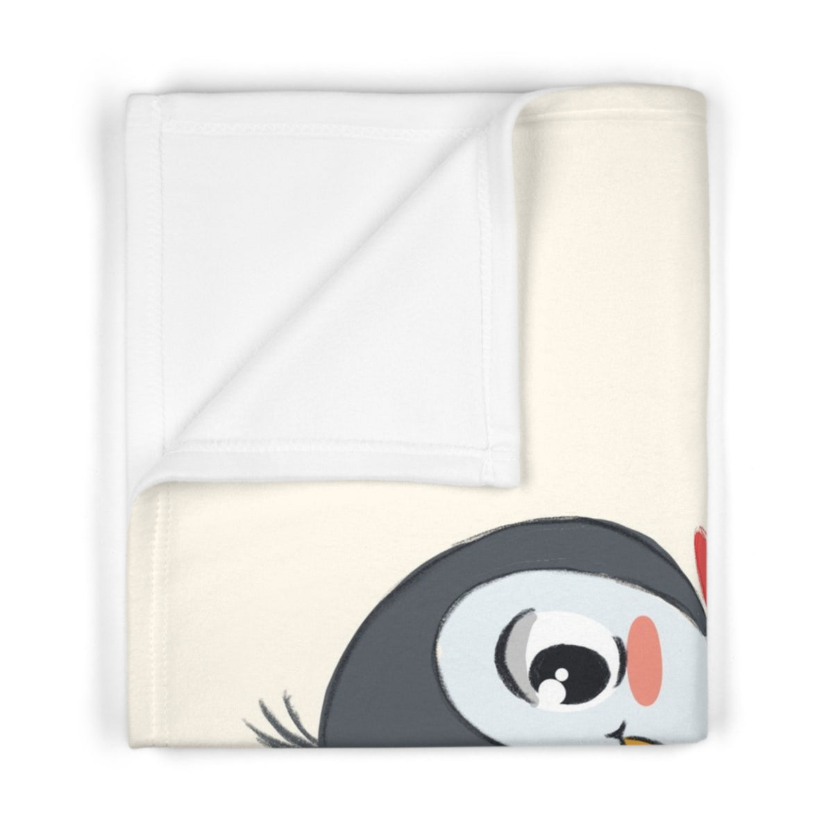 Pingucan Penguin Soft Fleece Baby Blanket, Roots & Talks - product photo 2