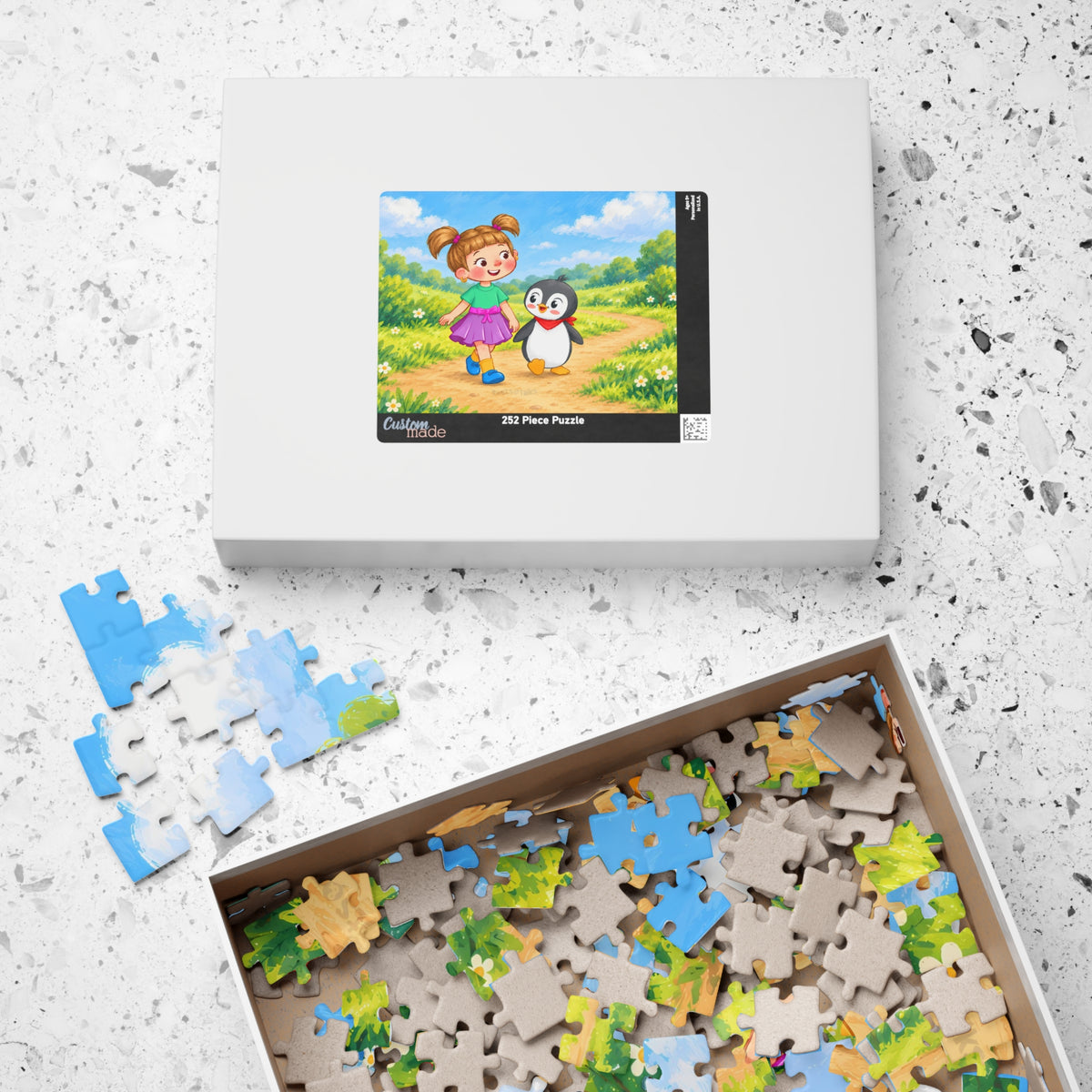 Walking Home with Pingucan Jigsaw Puzzle, Roots & Talks - product photo 5
