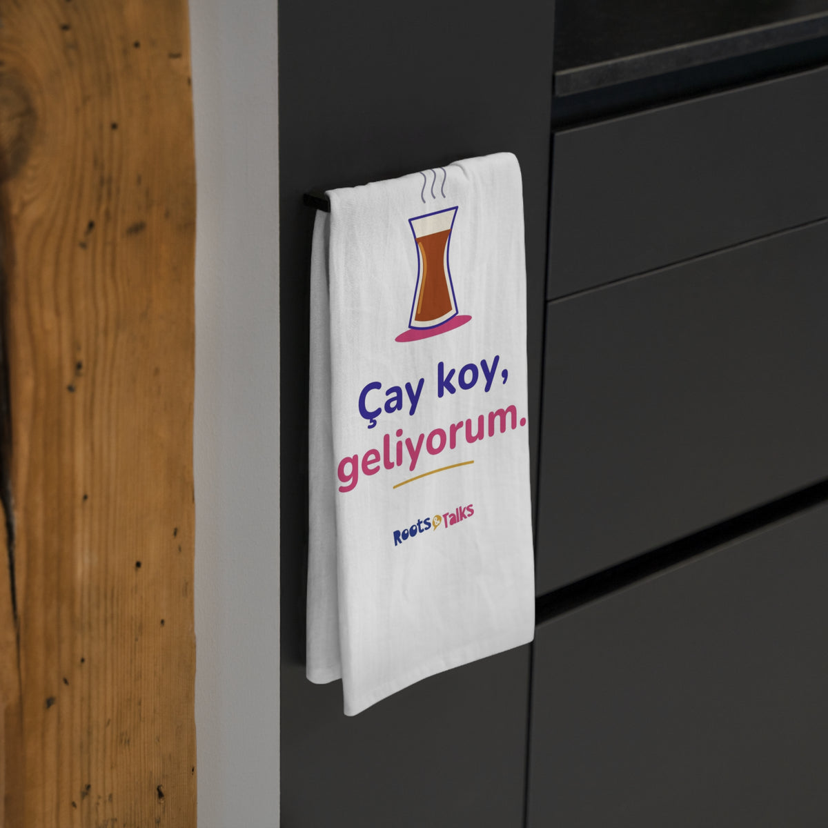 Çay Koy, Geliyorum Cotton Tea Towel, Roots & Talks - product photo 4