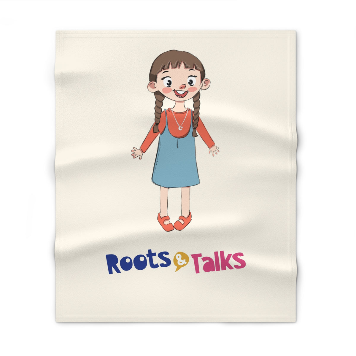 Eylül Character Throw Blanket, Roots & Talks - product photo 1