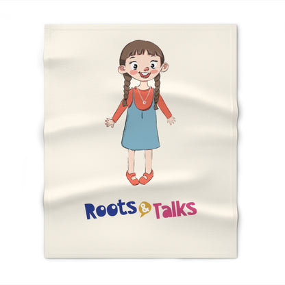 Eylül Character Throw Blanket, Roots & Talks - product photo 1