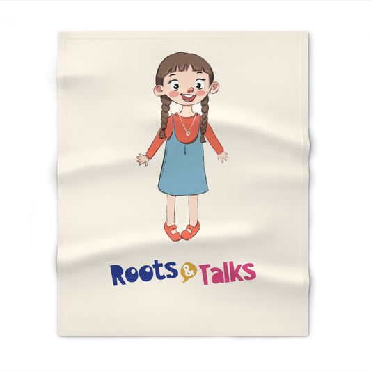Eylül Character Throw Blanket, Roots & Talks - product photo 1
