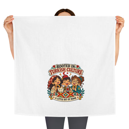 Rooted in Turkish Culture Cotton Tea Towel, Roots & Talks - product photo 3