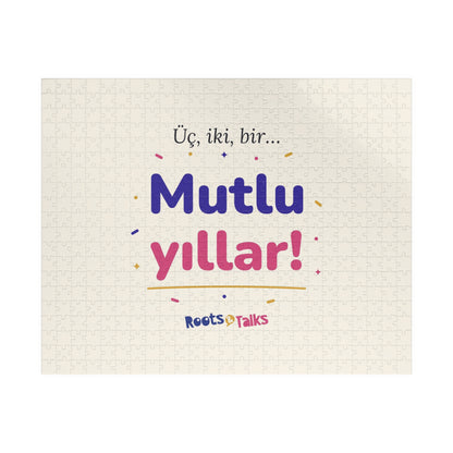 Üç, İki, Bir, Mutlu Yıllar Jigsaw Puzzle, Roots & Talks - product photo 2