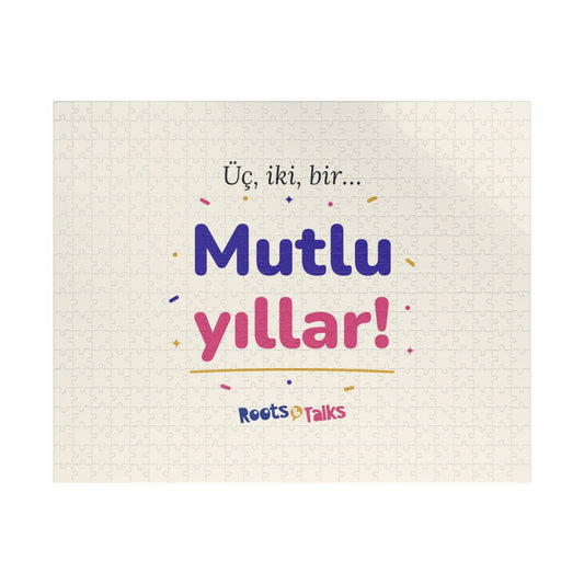 Üç, İki, Bir, Mutlu Yıllar Jigsaw Puzzle, Roots & Talks - product photo 2
