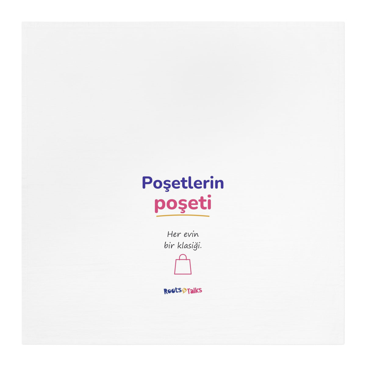Poşetlerin Poşeti Cotton Tea Towel, Roots & Talks - product photo 1