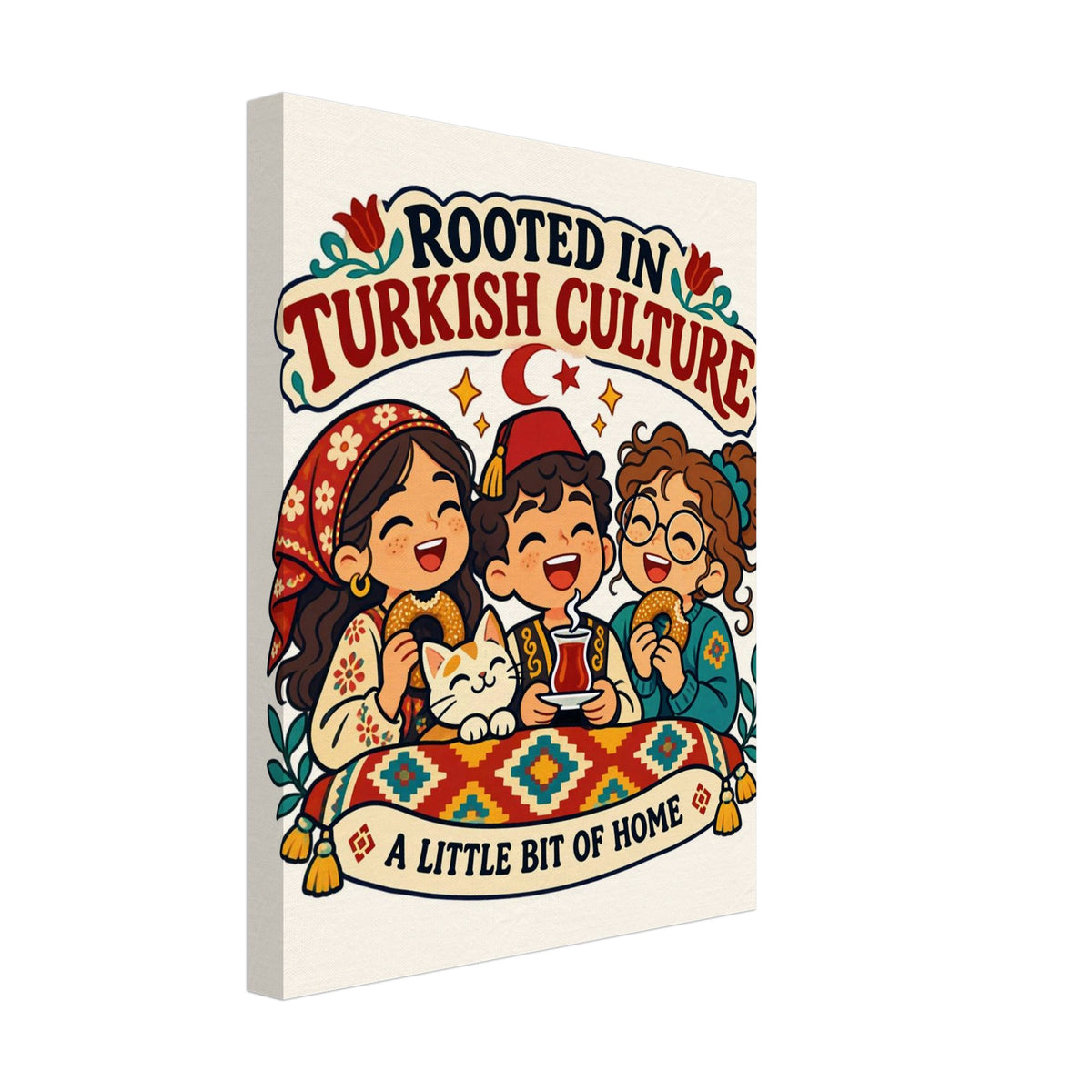 Rooted in Turkish Culture Canvas Print, Roots & Talks - canvas photo 5