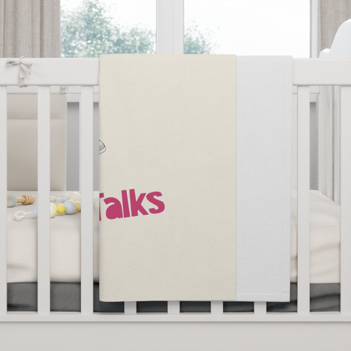 Gazi Character Soft Fleece Baby Blanket, Roots & Talks - product photo 4