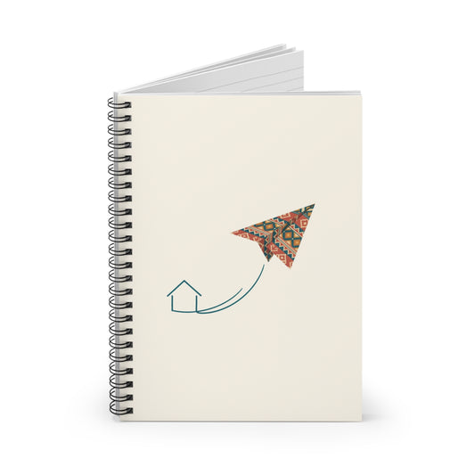Kilim Flight Spiral Notebook, Roots & Talks - product photo 2