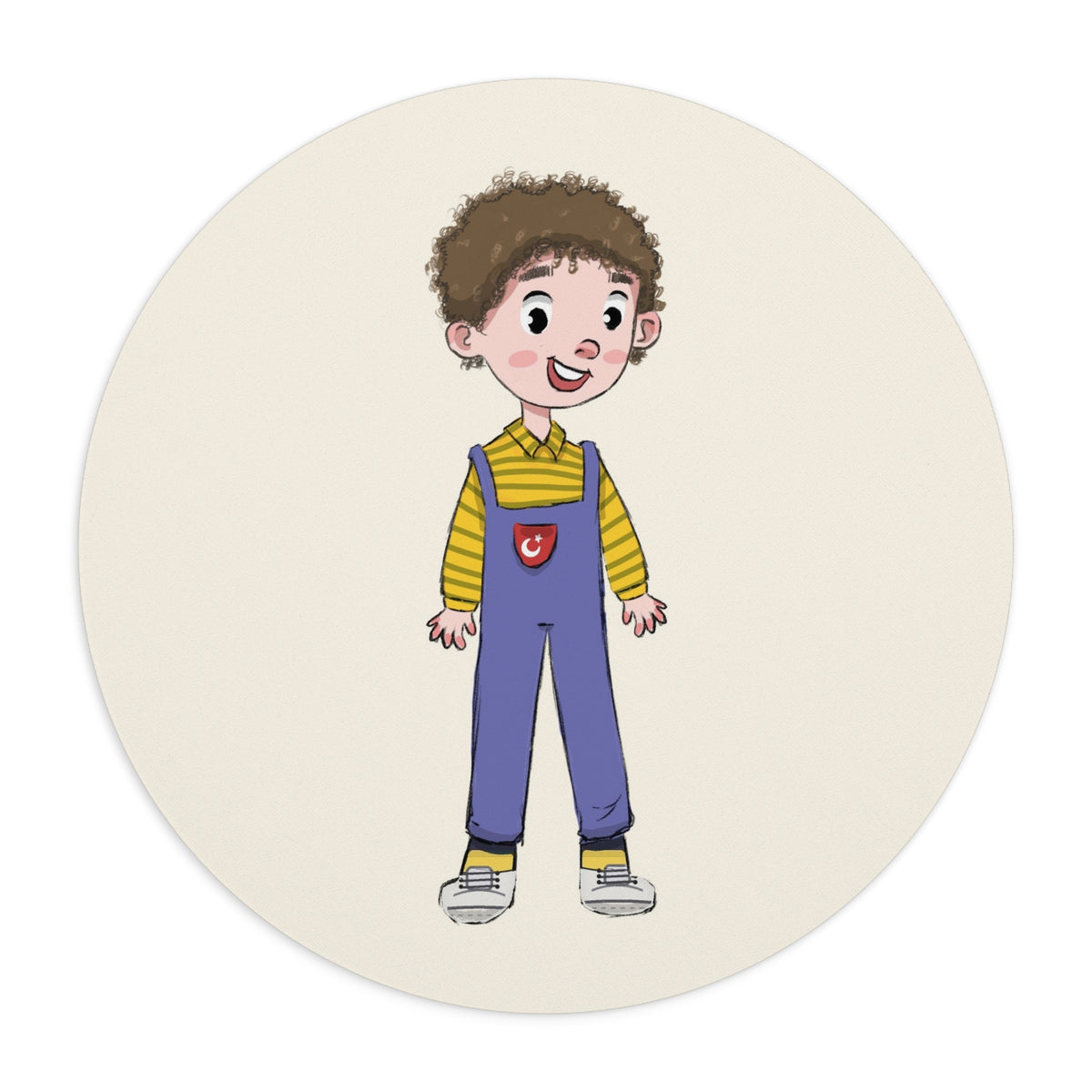 Ahmet Character Mouse Pad, Roots & Talks - product photo 1